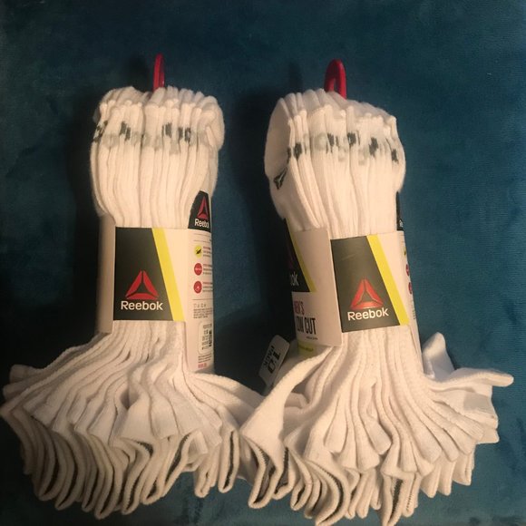 Reebok (2) Pack of 10 Mens Low Cut Socks - Picture 2 of 3